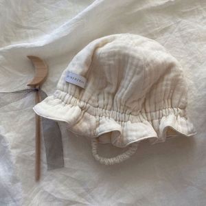 Sombrero de Sol para Niños Pequeños, de Algodón, Lindo, para Primavera y Otoño 2025, para Niños y Niñas, Cálido y Suave, Tipo Bucket, para Bebés - Product Image 3