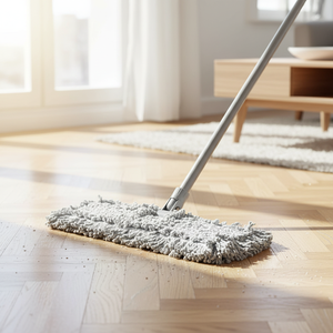 Gizmop Mopa Moderna de 40 cm con Cabezal Rectangular de Microfibra, Plegable, Autoescurrible, para Suelos de Parqué, de Rápida Absorción - Product Image 3