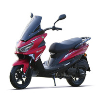 Scooter 150 cm³ à Essence avec Système EFI, Refroidi par Eau, Moto Pistolet à Essence