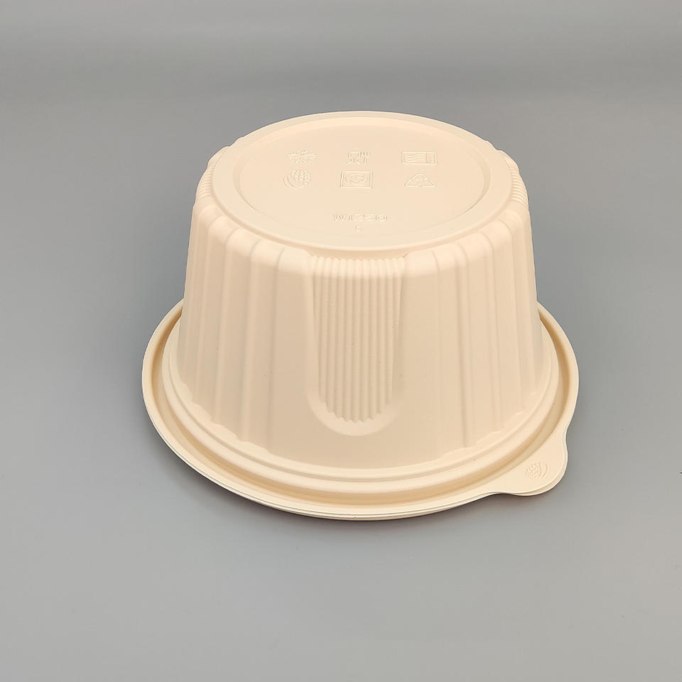Compostable Corn Starch Lunch Box Eco-Friendly Disposable Food ...
