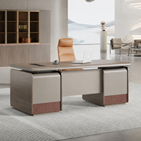Bureau d'ordinateur avec tiroir, table de bureau en forme de I, poste de travail pour centre d'appels avec cloison