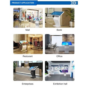 Интерактивный сенсорный дисплей-киоск 32-65 дюймов, ЖК-экран, управление пальцем/стилусом, напольный/настенный монтаж, Android/Windows - Product Image 4