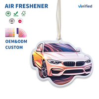 Diffuseur de parfum pour voiture personnalisé, longue durée, en papier, avec logo sur mesure, qualité supérieure