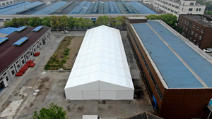 Tente de stockage préfabriquée en alliage d'aluminium à grande portée 18 <span class=keywords><strong>x</strong></span> 40 m, <span class=keywords><strong>20</strong></span> <span class=keywords><strong>x</strong></span> 45 m, 40 <span class=keywords><strong>x</strong></span> 40 m – Tente personnalisée - Product Image 3