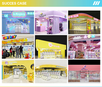 Machine de grue commerciale pour la distribution de jouets en peluche et de cadeaux avec service de personnalisation du logo