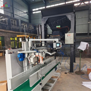 Mesin penyegel pengisi batu bara organik gudang pupuk tunggal yang banyak digunakan mesin pembungkus kerikil pasir tanah otomatis - Product Image 3