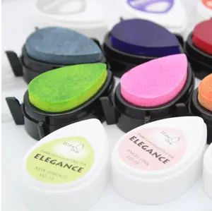 2021 Promotional dew drops ink pad/stamp pad with 36 colors