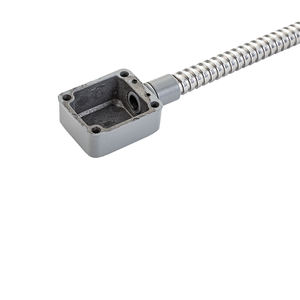 Junta cuadrada de aleación de aluminio personalizada <span class=keywords><strong>Cable</strong></span> de 40cm protege el bucle de puerta blindado resistente a los rayos UV bucle de <span class=keywords><strong>Cable</strong></span> de bloqueo de puerta - Product Image 5