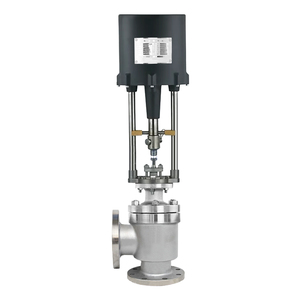 Válvula de Control de Ángulo WCB de Una Sola Vía, Tipo On/Off, para Control de Temperatura y Flujo - Product Image 5