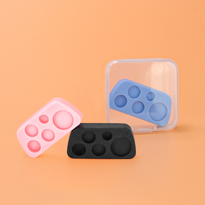 Paleta de Silicona Multicolor para Lifting de Pestañas, Bandeja Suave para Permanente de Pestañas y Cejas, Silicona para Tinte de Cejas - Product Image 1