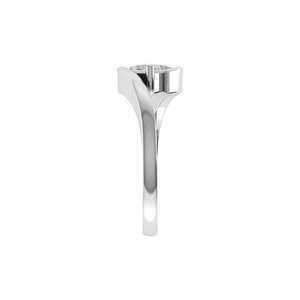 Anillo de Diamante Cultivado en Laboratorio con Corte Princesa, Plata 925, Anillos de Oro de 9kt, 14kt, 18kt para Joyería Femenina, Anillos de Compromiso - Product Image 5