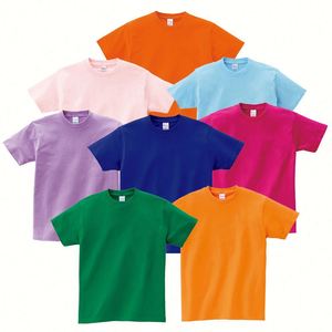 Customized Logo Design <b>T</b>-shirt Short-sleeved 230 Gsm Cotton Polyester Solid Color Men's Large Size Daily Fashion Trend <b>T</b>-shirt - Product Image 4