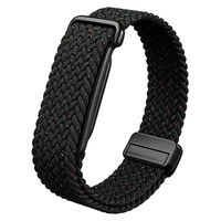 Bracelet magnétique en nylon tressé pour Google Fitbit Air, bracelet pour poignet/triceps