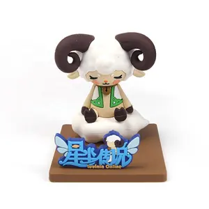 Figuras de ardilla japonesa, figura de Anime 3D personalizada, Animal de dibujos animados, modelo de figura de acción de goma de PVC