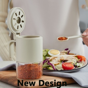 New Kitchen Tool Household Salt Pepper Seasoning <b>Storage</b> <b>Box</b> Opening and Closing Leak Proof Sauce Sealed <b>Storage</b> Bottlefor - Product Image 5