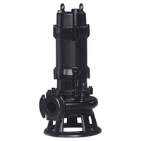 Pompe à eaux usées submersible verticale à simple étage en fonte noire de premier ordre avec câble WQ/JYWQ 50-20-7-0.75 Traitement chimique
