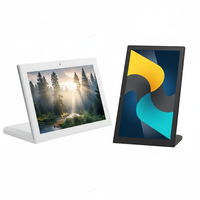 Tablet PC Android de 10.1 Pulgadas con Forma de L para Pedidos en Restaurantes