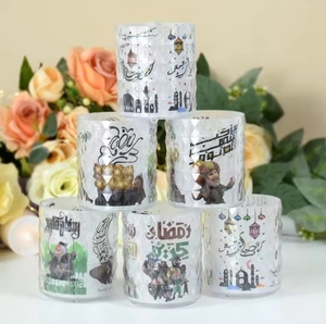 Ramadan Kareem Christmas Cup Holder Led <strong>Candle</strong> Light Eid Mubarak Decoration Home Islamic Muslim Party Eid <strong>Al</strong>-Fitr Ornaments - Product Image 4