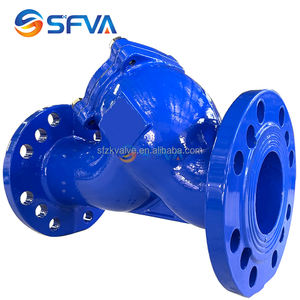 SFVA Marca Manual Y Tipo Colador Hierro dúctil DIN <span class=keywords><strong>F1</strong></span> PN16 DN80 Filtro <span class=keywords><strong>de</strong></span> agua - Product Image 6