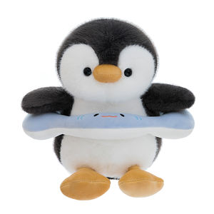 Vente directe d'usine, adorable peluche pingouin, jouet gonflable en forme d'<span class=keywords><strong>anguille</strong></span> amovible, poupée <span class=keywords><strong>bébé</strong></span>, peluche ronde et dodue - Product Image 1