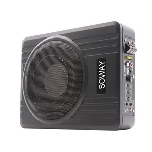 Soway OP-S k-68s Factory direct supply 10 inch OPG active slim car audio subwoofer portable square subwoofer