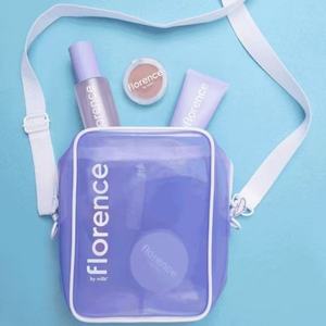 Borsa a tracolla in PVC <span class=keywords><strong>viola</strong></span> da 13 pollici borsa a tracolla impermeabile da donna con spalline regolabili borsa da viaggio con Logo - Product Image 6