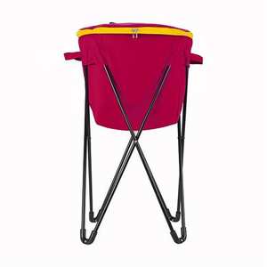 Sac isotherme portable personnalisé <span class=keywords><strong>pour</strong></span> camping-car, plage, loisirs en plein air, avec fermeture éclair métallique, seau à glace pliable <span class=keywords><strong>pour</strong></span> camping et pêche - Product Image 3