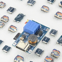 Module de carte de développement DC-DC Booster à montage en surface 2A entièrement populaireisé, entrée large plage de tension 2/24V, sortie réglable 5/9/12/28V