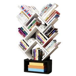 Étagère à livres en bois sur pied, en forme <span class=keywords><strong>d</strong></span>'arbre, pour la <span class=keywords><strong>d</strong></span>écoration et l'affichage, idéale pour la maison, le salon ou le bureau - Product Image 5
