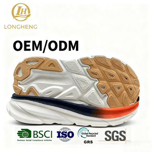 Semelles de chaussures de skateboard Longheng avec logo personnalisé, couleur personnalisée, semelles en caoutchouc <span class=keywords><strong>naturel</strong></span> antidérapantes et durables pour hommes - Product Image 2