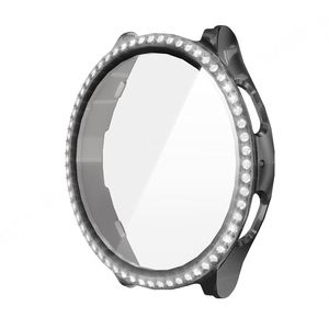 HUANLONG PC perceuse à une rangée + film trempé pour Samsung Galaxy Watch 7 40mm 44mm étui de protection d'écran de montre - Product Image 4