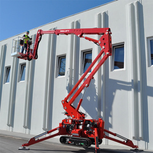 40ft 60ft 80ft 12m - 24m Elektrische Hefboom Rupskraan Gelede Hefboom <span class=keywords><strong>Lift</strong></span> Spinlift voor de Bouw - Product Image 1