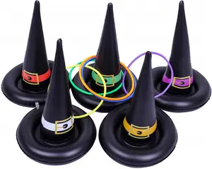 맞춤형 Pvc 풍선 마녀 모자 어린이 할로윈 축제 장난감