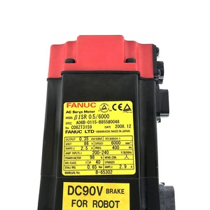 Made in Japan Fanuc A06B-0115-B855 Servo Motor BiSR 0.5/6000 AC 0.35k Original New 12 Months Warranty in Stock - Product Image 4