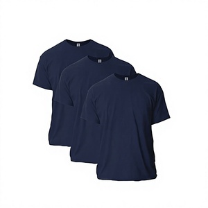 T-shirts unisexes en coton 100% avec logo personnalisé, col rond, coupe classique, broderie, impression de haute qualité, tee-shirt décontracté tendance pour hommes et femmes - Product Image 1