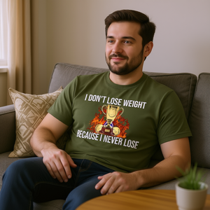 Maglietta Divertente con Meme, Regalo Ironico e Sarcasmo, T-Shirt a Maniche Corte con Collo Rotondo, Unisex per Adulti, per Attività Promozionali, Stampa Digitale - Product Image 2