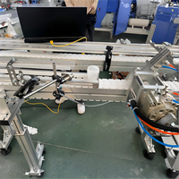 Machine de cerclage automatique à grande vitesse pour convoyeur, faible bruit, pour ligne d'assemblage, multicolore, facile à utiliser pour l'industrie chimique