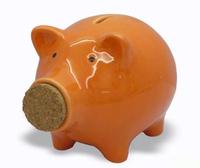 Tirelire en céramique écologique pour petits animaux, tirelire en forme de cochon peinte à la main, tirelire en dolomite pour enfants, 2024