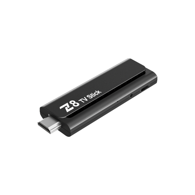 Mini Wireless TV Box Android TV Device Portable Z8 TV Stick Voice Control Device Allwinner H618 Quad Core Processor for Google