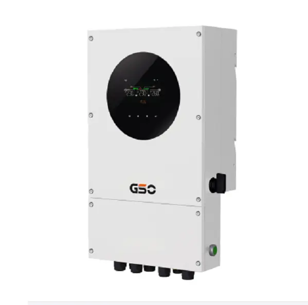 GSO on grid off grid inverter solar inverter hybrid 5kw 6kw 48v energy storage inverter connect lithium battery