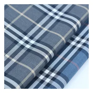 wholesale flannel fleece 49.4%Bamboo 47%Polyester 3.6%Spandex polyester yarn dyed check fabric for men shirt
