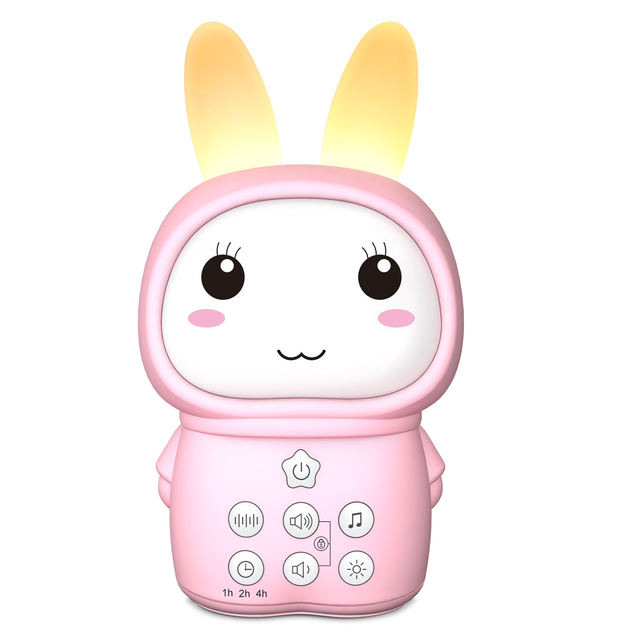 LED Night Light Relaxation Aid Machine Adjustable Volume White Noise Baby Soother Sleep Aid Sound Machine