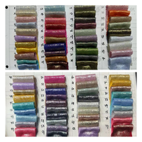 Stock Dorure Dentelle 100% Polyester Tissu Estampage À Chaud Tissu Feuille Tissu pour Femmes Robe De Soirée Tissu