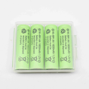 Geb chất lượng thực sự 1000 chu kỳ <span class=keywords><strong>1.2V</strong></span> NiMH AA 600mAh pin có thể sạc lại nút Top di động - Product Image 3