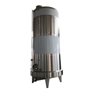 Tekbrew tùy chỉnh 5000L 6000L 8000l 10ton làm mát sưởi ấm vỏ bọc rượu vang lưu trữ lên men Tank nhà sản xuất - Product Image 5