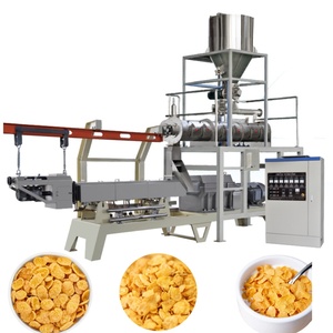 Nouvelle ligne de fabrication de flocons de maïs entièrement automatique à moteur - Équipement de production d'avoine pour le petit-déjeuner - Product Image 5