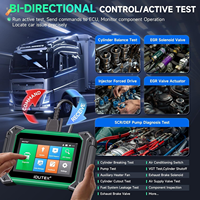 Outils de diagnostic de camion IDUTEX TS710 d'origine avec régénération DPF bidirectionnelle, 42+ réinitialisations, outil de diagnostic complet du système pour camions