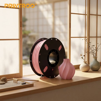 Filament PLA PRINTROO 1,75 mm 1 kg anti-déformation à flux de fusion fin, logo personnalisé, modèle de signalétique, 200-240°C, vente en gros directe usine Guangdong
