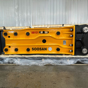 Martillo hidráulico SOOSAN SB121 tipo superior, accesorio para excavadora, martillo para roca, para excavadoras de 28-35 toneladas. - Product Image 1