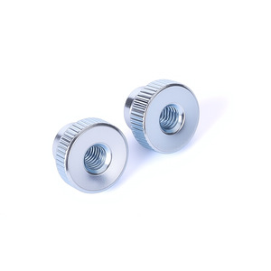Tuerca moleteada FF M4-M24 métrica GB806 de cabeza redonda, accesorio de hardware de cabeza alta para sujeción manual - Product Image 1